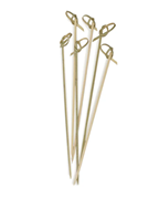 Bamboo Knot Picks- 6.5 Inch